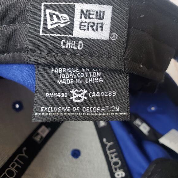 Child Sized New Era 9Forty Manchester United Basic Cap - Picture 10 of 10